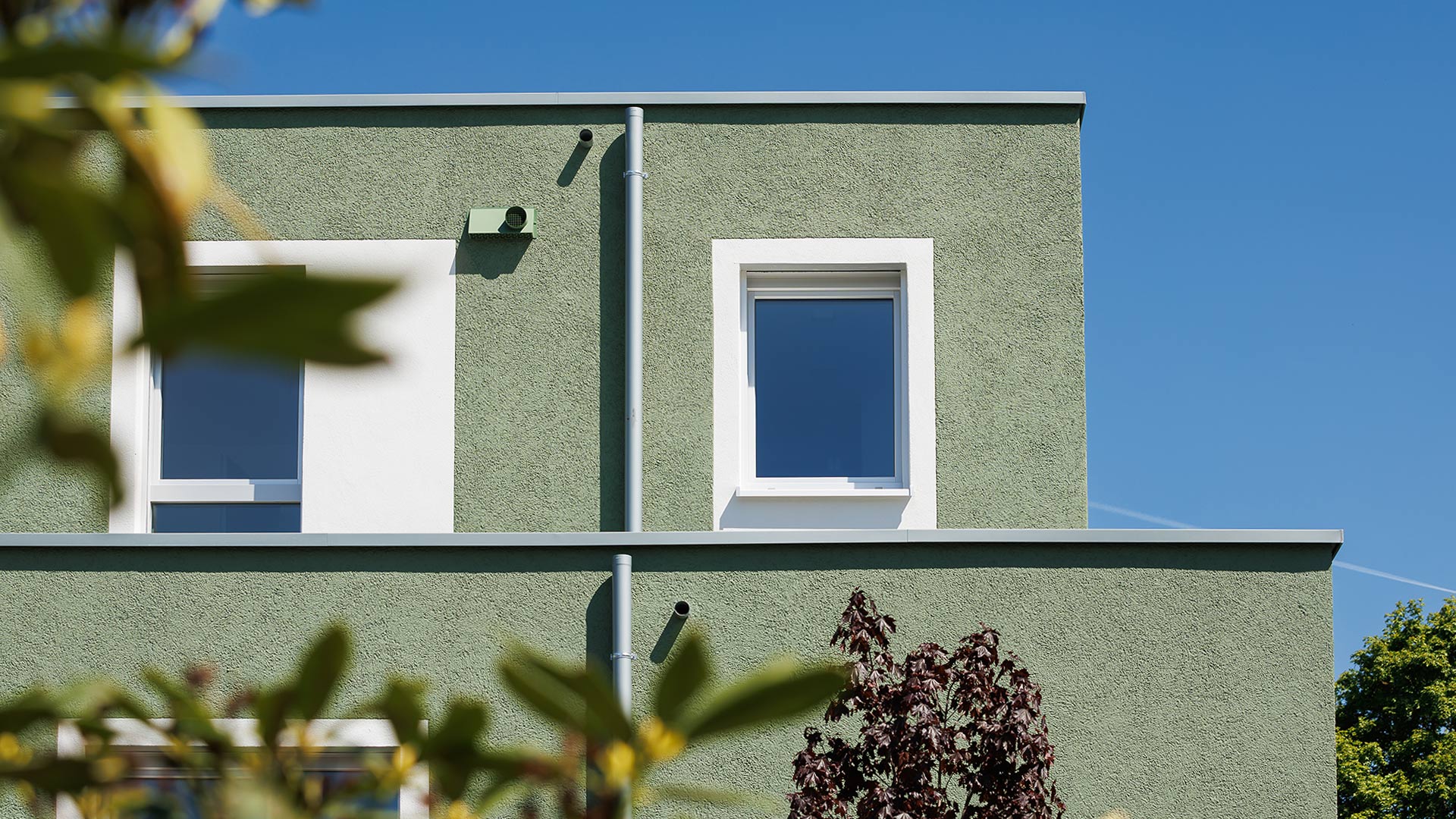 Architektur in grün