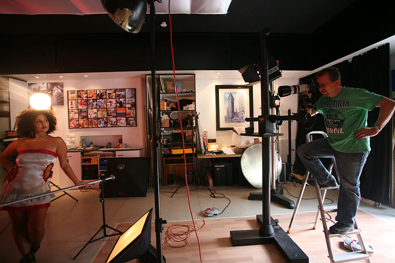 Portraitaufnahmen im Studio